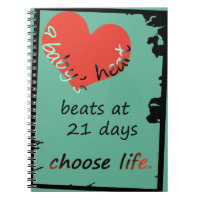 Baby's Heart Notebook