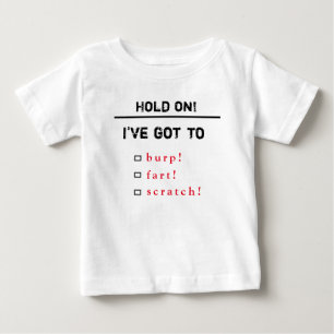 Baby's Hold On romper Baby T-Shirt