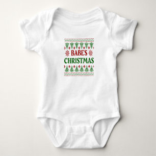 babys it's christmas baby bodysuit