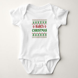 babys it's christmas baby bodysuit