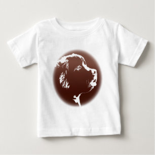 Baby's Newfoundland Dog T-Shirt Toddler Dog Shirts