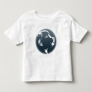 Baby's Newfoundland Dog T-Shirt Toddler Dog Shirts