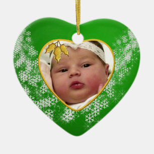 Baby's Photo Keepsake Christmas Ornament