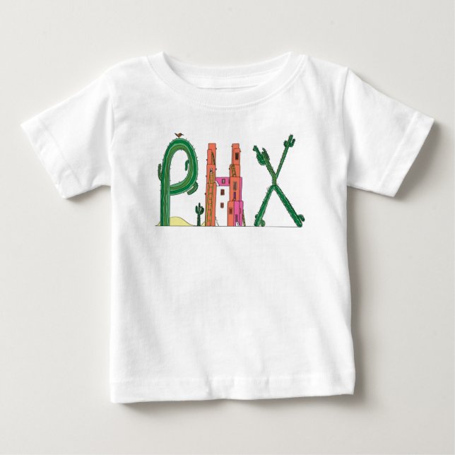 Baby's Tee | PHOENIX, AZ (PHX) (Front)