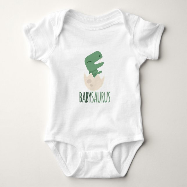 Babysaurus Baby Bodysuit (Front)