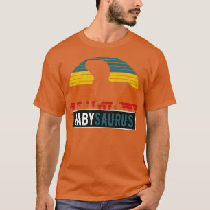 Babysaurus Child TRex Dinosaur Retro Baby T-Shirt