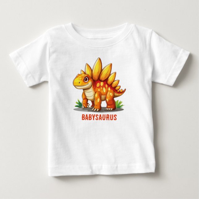 Babysaurus Dinosaur  Baby T-Shirt (Front)