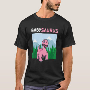 Babysaurus Dinosaur Cute Kiddo Apatosaurus 3 T-Shirt