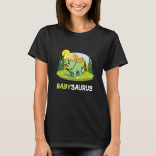 Babysaurus Dinosaur  Cute Kiddo Triceratops 1 T-Shirt