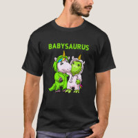 Babysaurus Father With Baby Son Or Daughter Partne