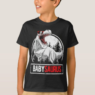 BabySaurus for Kids Toddlers Birthday Party T-Rex  T-Shirt