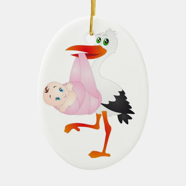 Baby'sFirst Christmas Ceramic Tree Decoration (Front)