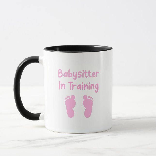 Babysitter In Training Mug (Left)