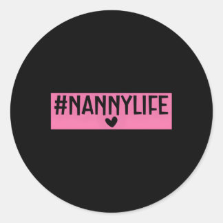 Babysitter Job Profession Toddler Babysitting Classic Round Sticker