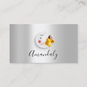 Babysitter Nanny Professional Child Daycare AuPair Business Card