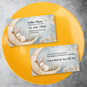 Babysitter Services, Babysitting, Nanny, Childcare Business Card
