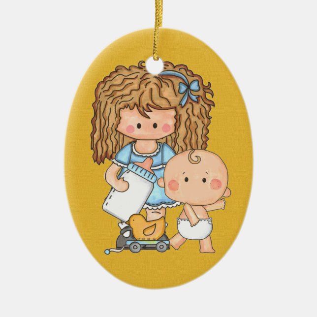 BabySitter - SRF Ceramic Tree Decoration (Front)