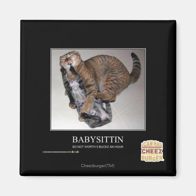 Babysittin Magnet (Front)