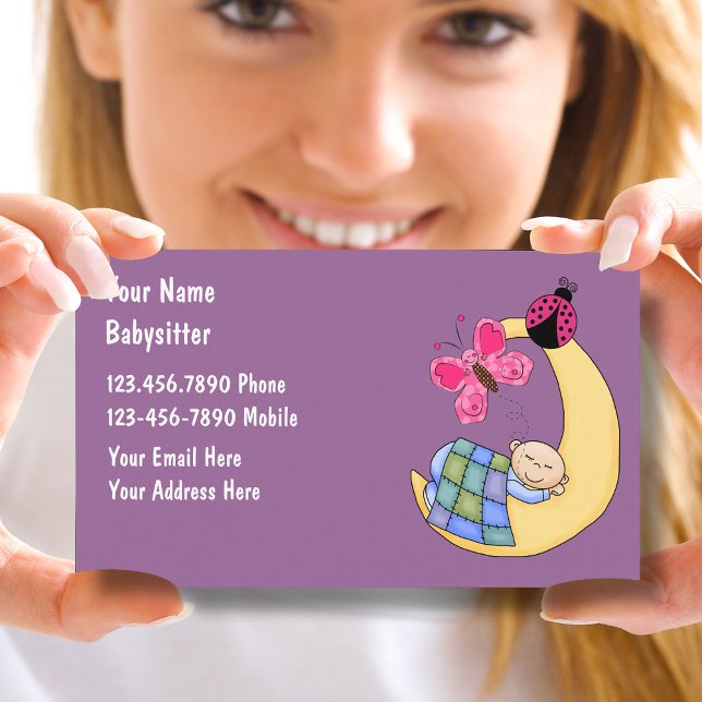 Babysitting Business Cards (Creator Uploaded)