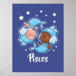 Babytoon Pisces Poster