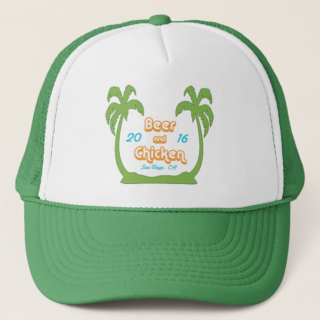 BAC Palms Trucker Hat (Front)