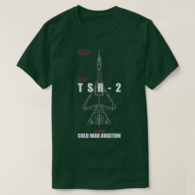 BAC TSR2  T-Shirt (Design Front)