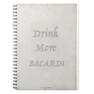 bacardi by tony fernandes notebook