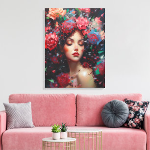 Baccara Rose Canvas Print