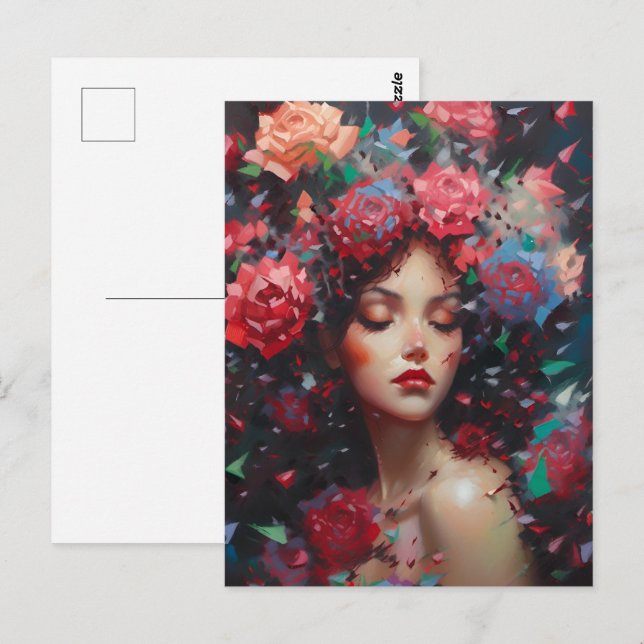 Baccara Rose Postcard (Front/Back)