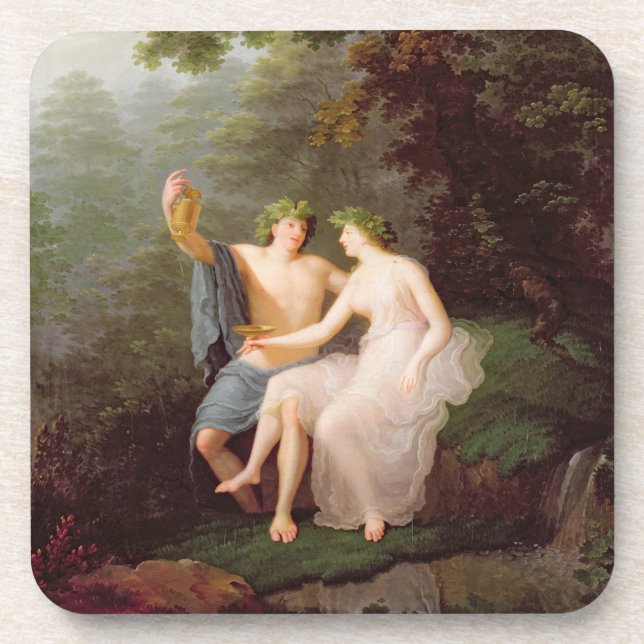 Bacchus and Ariadne Coaster (Front)