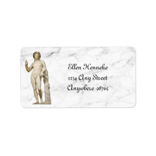 Bacchus and Grapevine Label