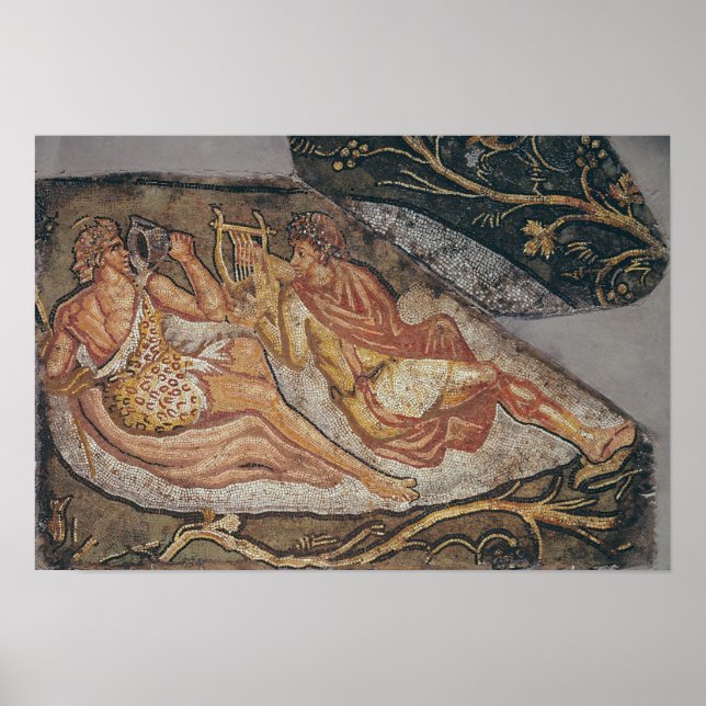 Bacchus Reclining, detail Poster (Front)