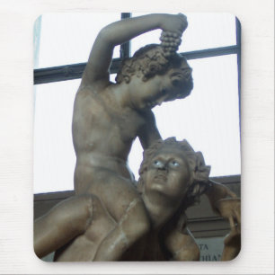 Bacchus Statue in the Vatican Mouse Mat