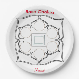 Bace Chakra for a workshop Paper Plate