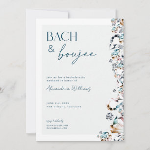 Bach and Boujee Bachelorette Weekend Invitation
