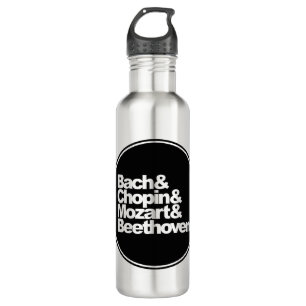 Bach and Chopin and Mozart and Beethoven 710 Ml Water Bottle