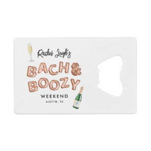 Bach & Boozy Rose Gold Bachelorette Weekend