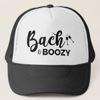 Bach & Boozy Trucker Hat for Bachelorette Party