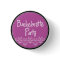 bach button purple
