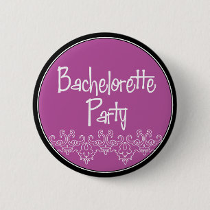 bach button purple