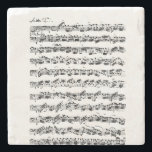 Bach cello suite for dinner stone coaster<br><div class="desc">Bach cello suite for dinner</div>