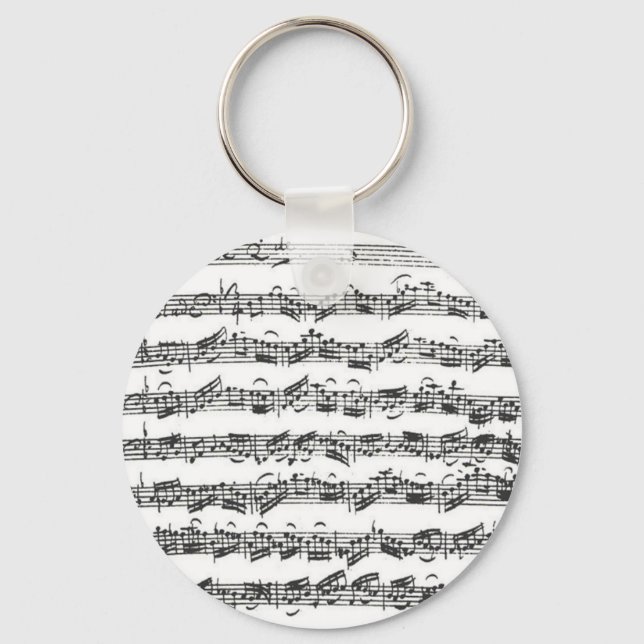 Bach Cello Suite Key Ring (Front)