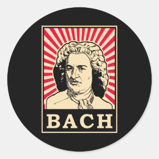 Bach Classic Round Sticker