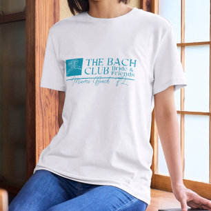 Bach Club Modern Blue Bachelorette T-Shirt