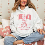 Bach Club Personalised Bachelorette Party Custom Hoodie<br><div class="desc">Cosy up in style with our Personalised Bachelorette Party Social Club Custom Hoodie Sweatshirt – the epitome of comfort and luxury for your Vegas bach or any custom location bachelorette celebration. This hoodie sweatshirt is more than just loungewear; it's a symbol of the ultimate bach experience and a chic addition...</div>