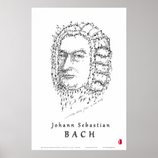 Bach Face the Music Poster