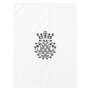 Bach Insignia, Siegel, Seal, Crest, Monogram Tablecloth
