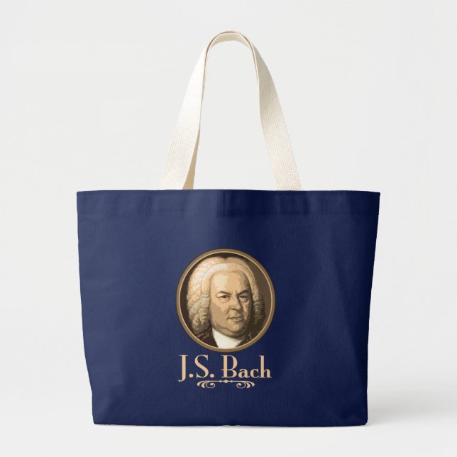 Bach Large Tote Bag (Front)