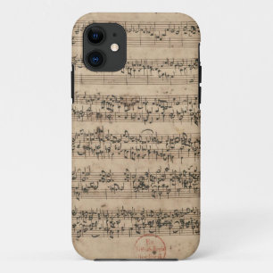 Bach Manuscript iPhone 11 Case