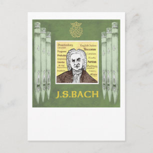 BACH postcard